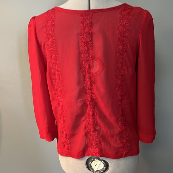 Forever 21 top, dark red - Picture 3 of 5